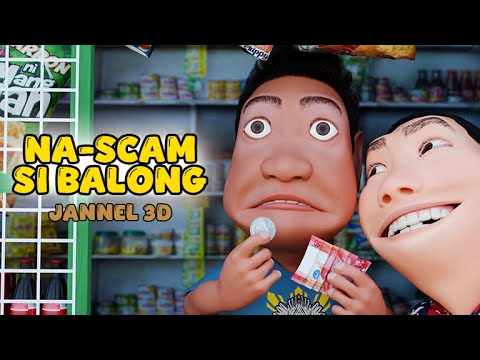 Na-scam Si Balong | Pinoy Animation | Jannel 3D