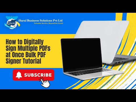How to Digitally Sign Multiple PDFs at Once | Bulk PDF Signer Tutorial