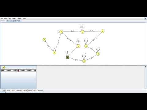 How to Simulate the Turing Machine for L = { 0a1b0c : a + c = b } Accept String in JFlap?