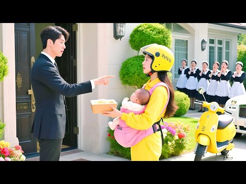 عاملة توصيل بتتعرض للاهانه بسبب طفلها بس الغريب أن اوسم شاب بيوقع فدباديب قلبها ملخص مسلسل 