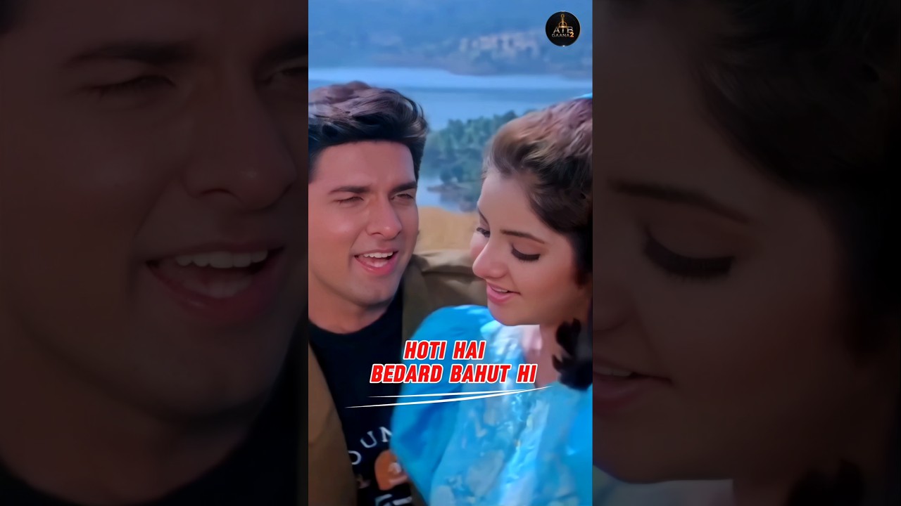 Divya Bharti's Heartfelt Sad Love Song | 90s Emotional Hit by Kumar Sanu 💔