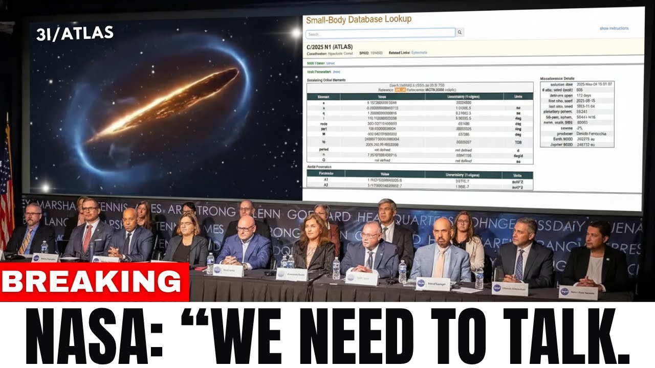NASA Reveals Stunning New Data on Interstellar Visitor 3I/ATLAS ๐