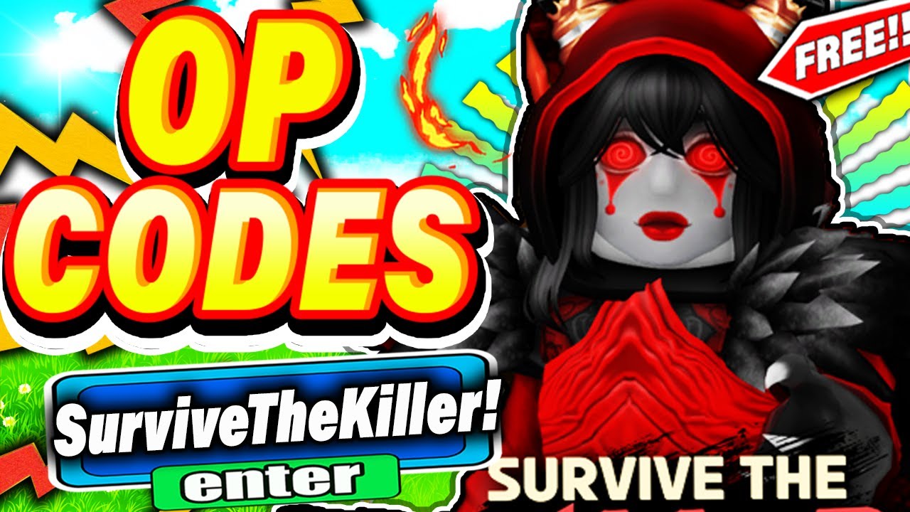 New Secret Codes in Survive The Killer Simulator! (ROBLOX 2023) 🔐