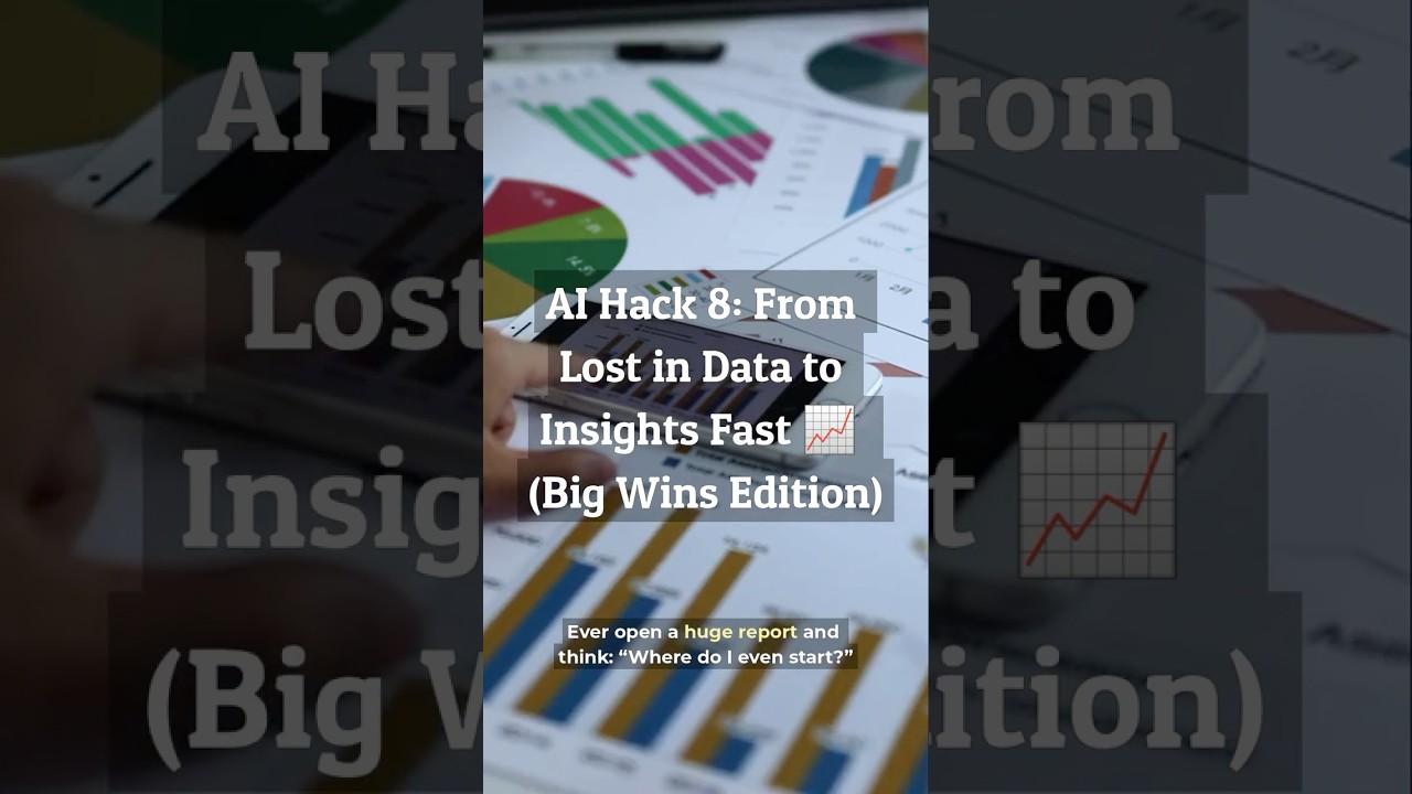 AI Hack #8: Quickly Turn Data Chaos into Clear Insights with Claude & the 80/20 Rule 📊