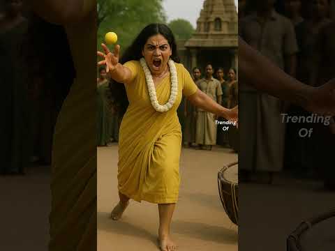 ஆக்ரோஷமாக ஆடிய பெண்| Trending Of | #shorts #trending #amman