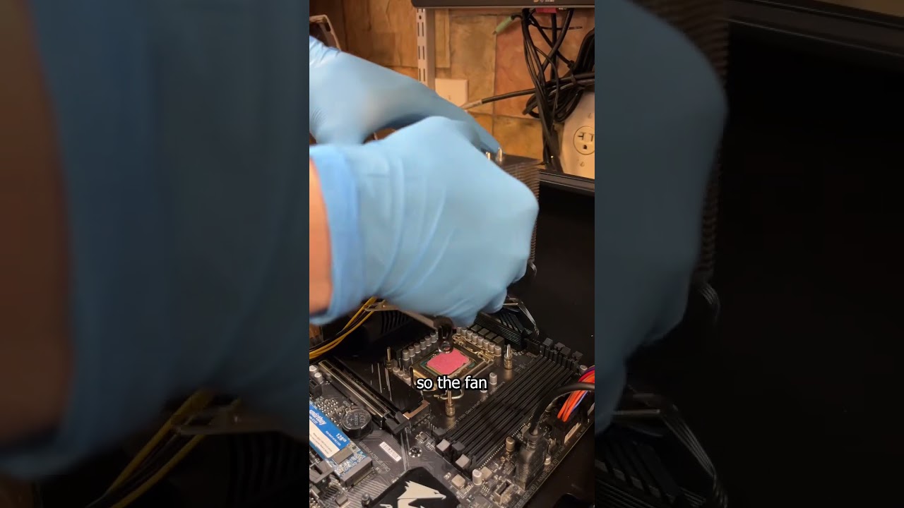 Russian Repair Shop Damages Gaming PC: Intel CPU Catches Fire 🔥