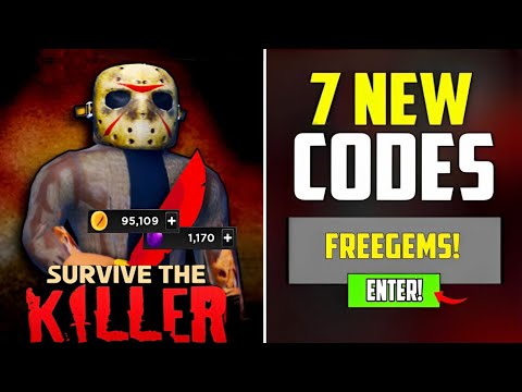 Survive the Killer Codes July 2023 🎮