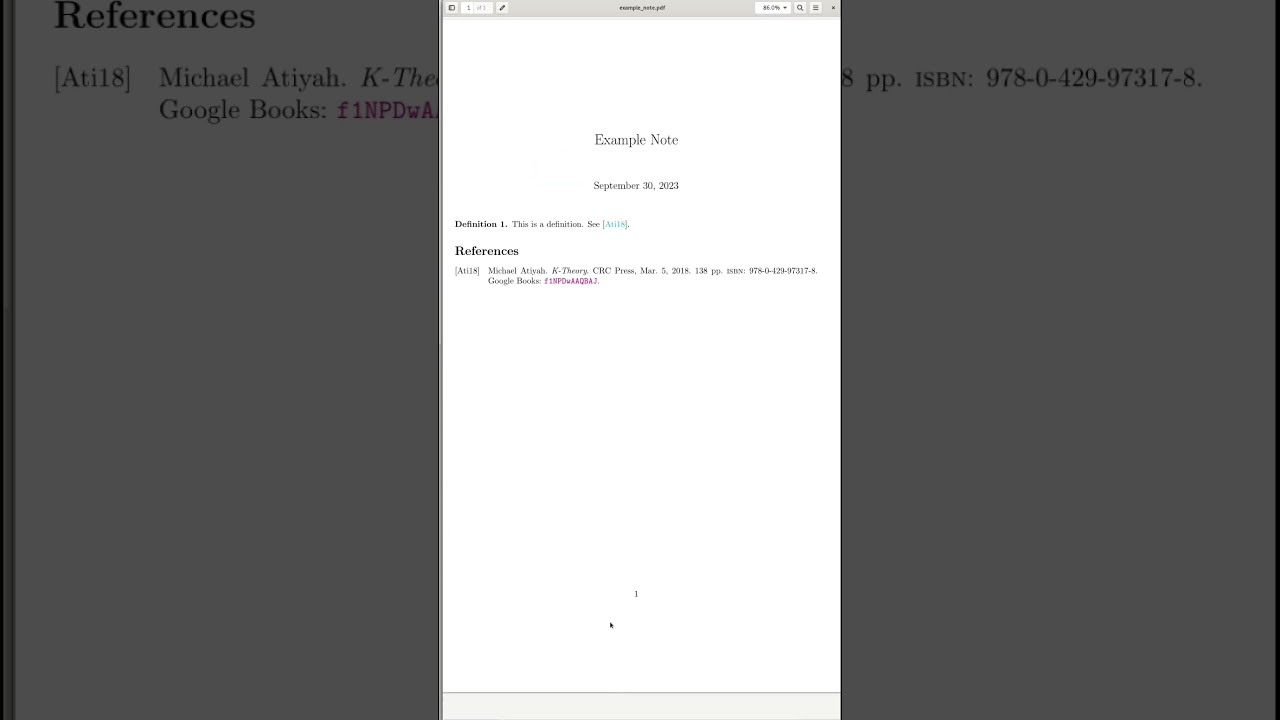 Taking Notes with LaTeX: A Comprehensive Overview