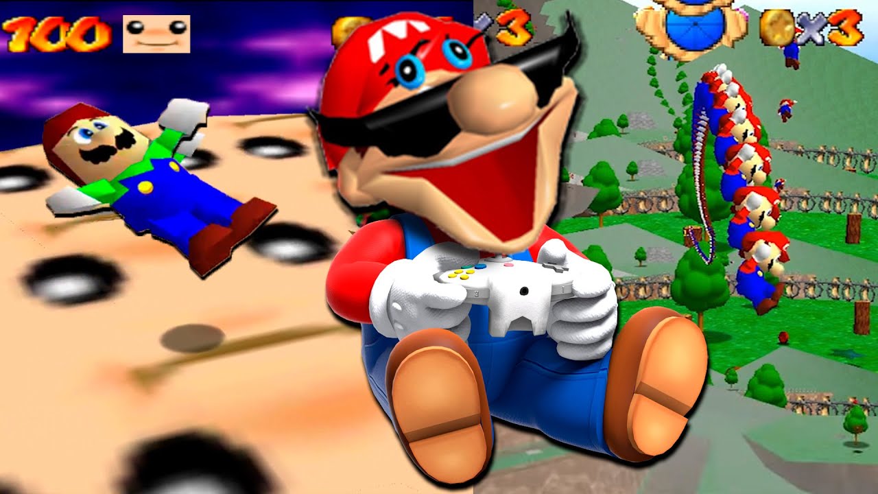 Mario Plays a Classic SM64 Copy 🎮