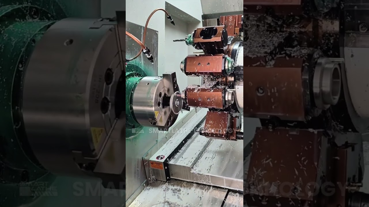 Unlocking Efficiency: How the DS-6146SY CNC Lathe Excels in Dual Spindle Turning & Milling