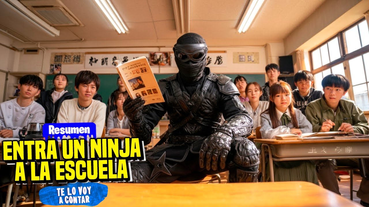 Un Ninja Se Disfraza de Estudiante para Salvar el Mundo