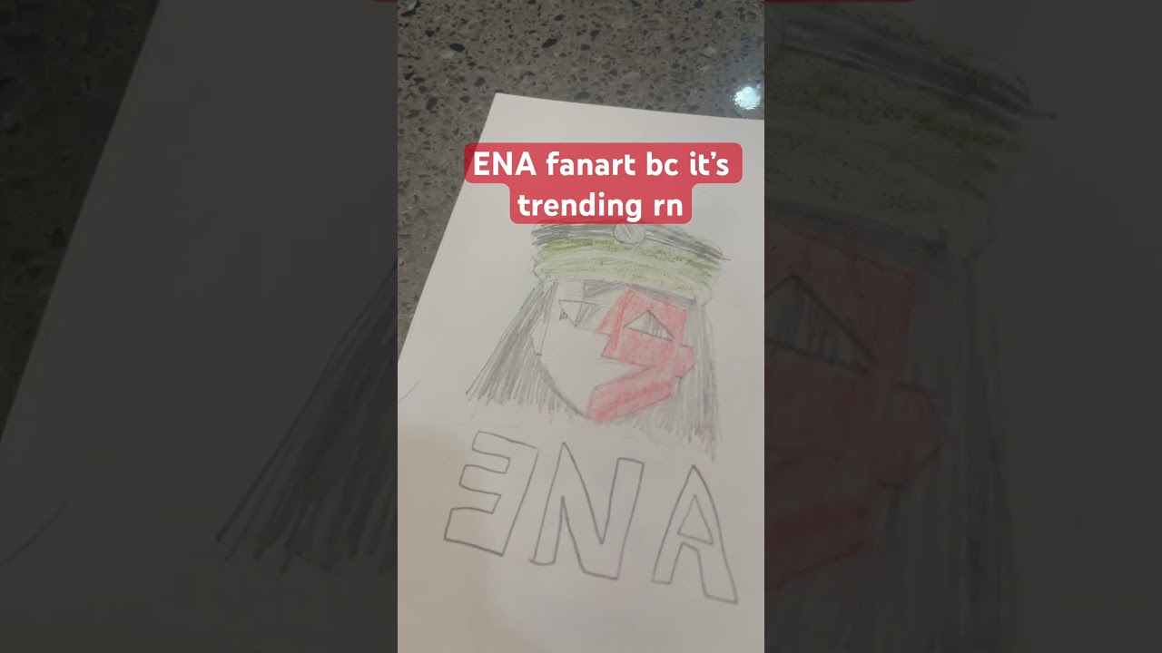 ENA Fanart Yippee! 🎨 #enafanart