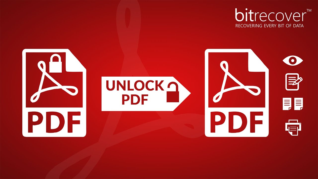 Remove PDF Password & Unlock for Printing π