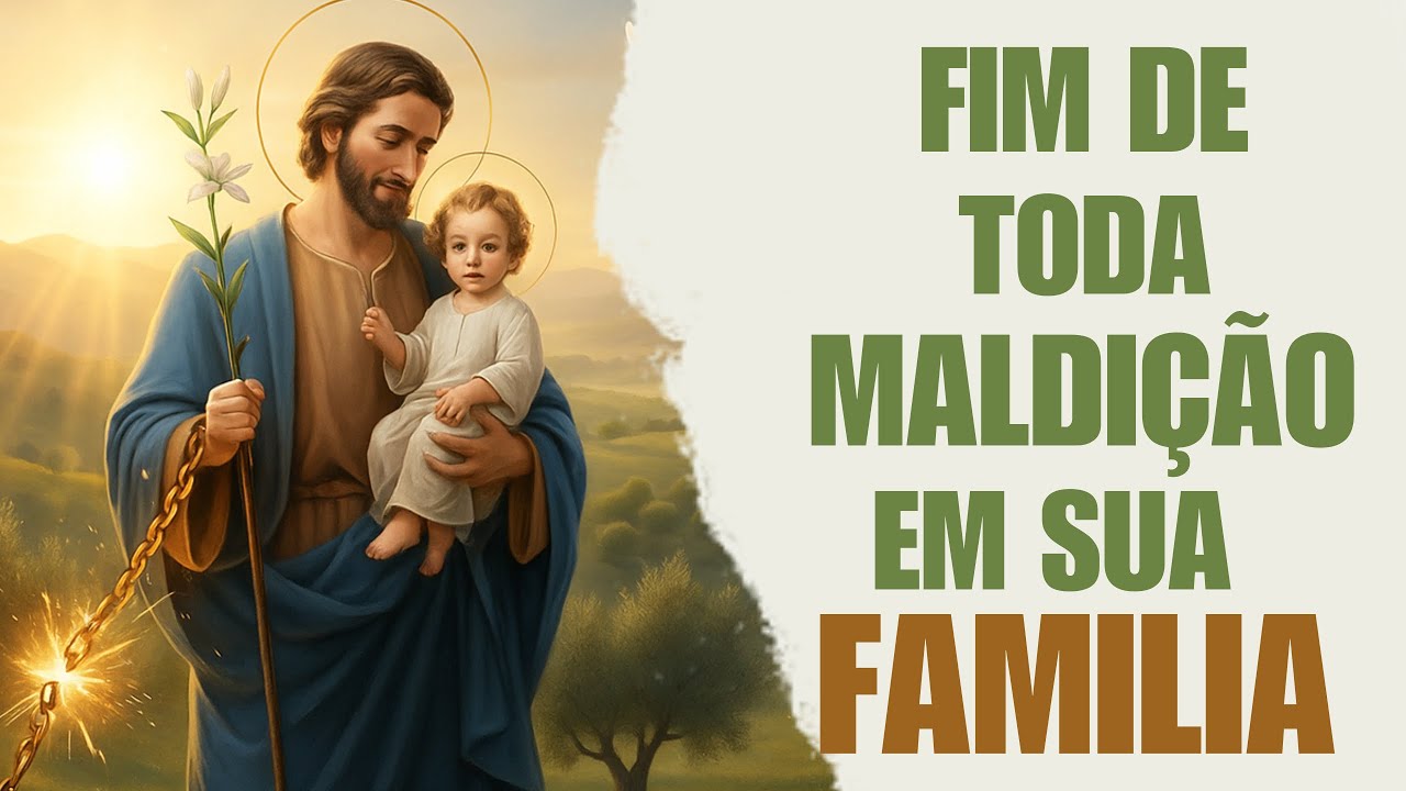 Oração a São José para Quebrar Maldições Familiares ✝️