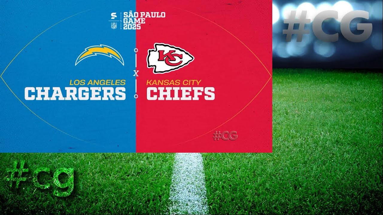 NFL São Paulo: Chargers X Chiefs | Sportv (5 Set 2025)