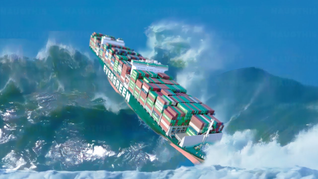 Why Monster Waves Can't Sink Large Ships 🌊