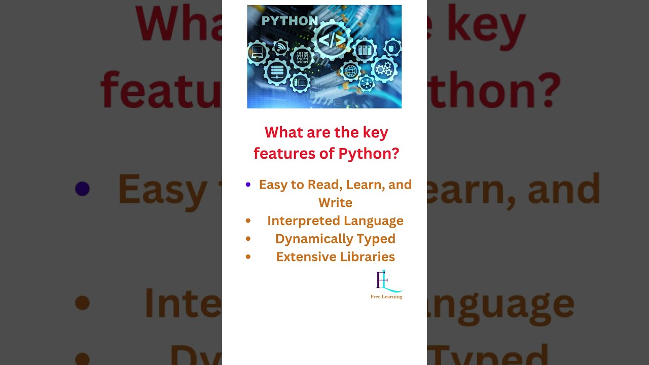 Key Features of Python 🐍