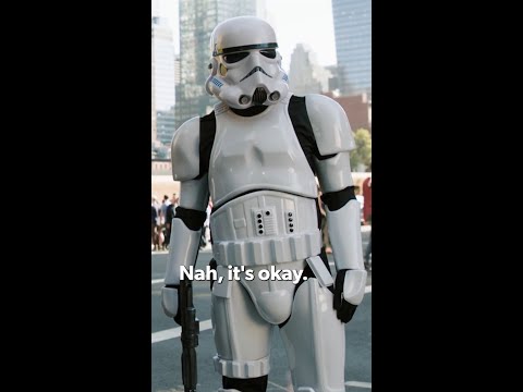 Don't ever mix up Star Wars and Star Trek!