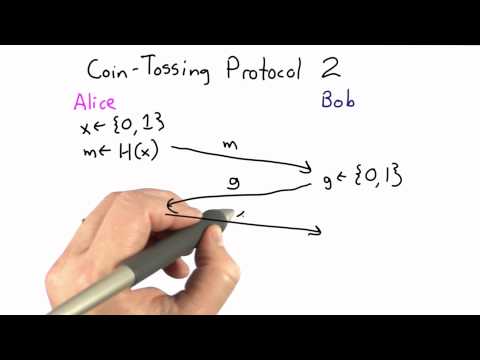 Coin Tossing Again - Applied Cryptography
