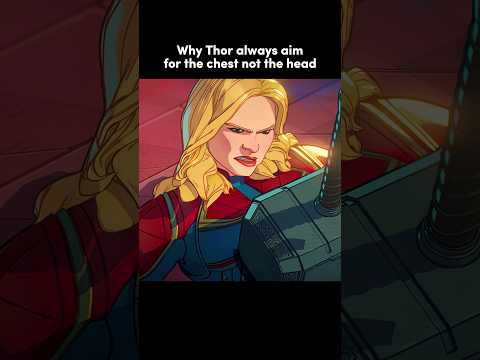 why Thor aim for chest #shorts