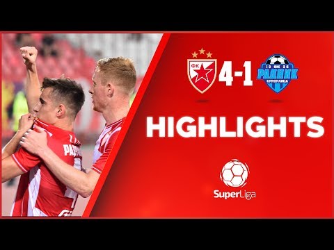 Crvena zvezda - Radnik 4:1, highlights