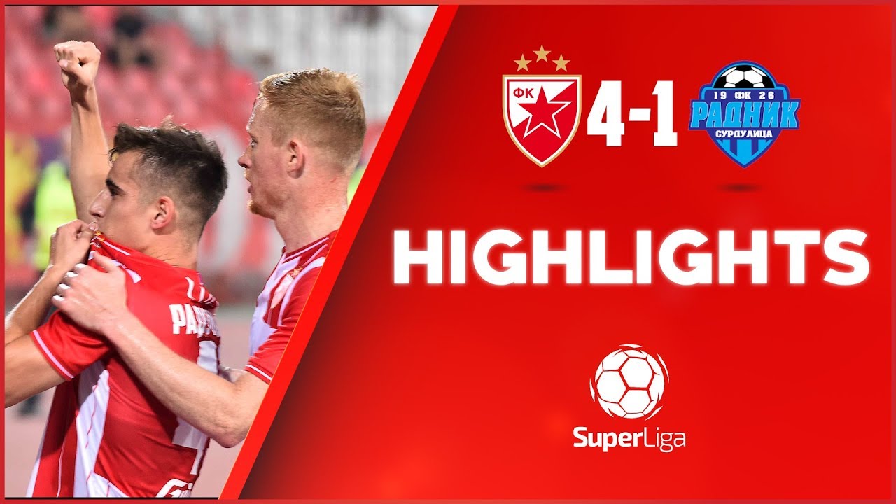 Crvena Zvezda Dominates Radnik with 4:1 Victory ⚽️