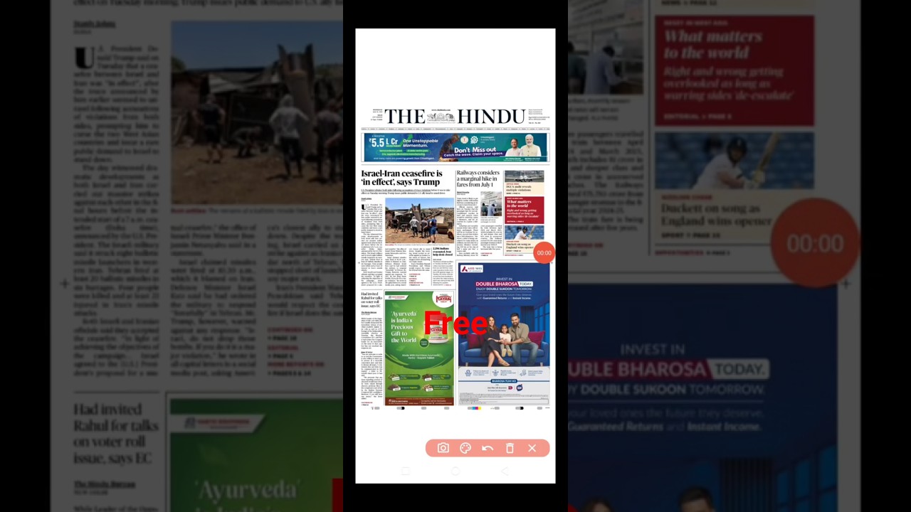 Download The Hindu Newspaper PDF for Free Daily 📥 | Easy Steps on Telegram