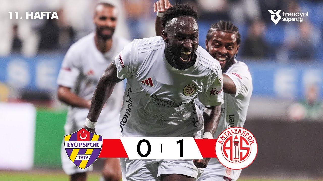 Eyüpspor (0-1) Antalyaspor - Highlights/Özet | Trendyol Süper Lig 2025/26