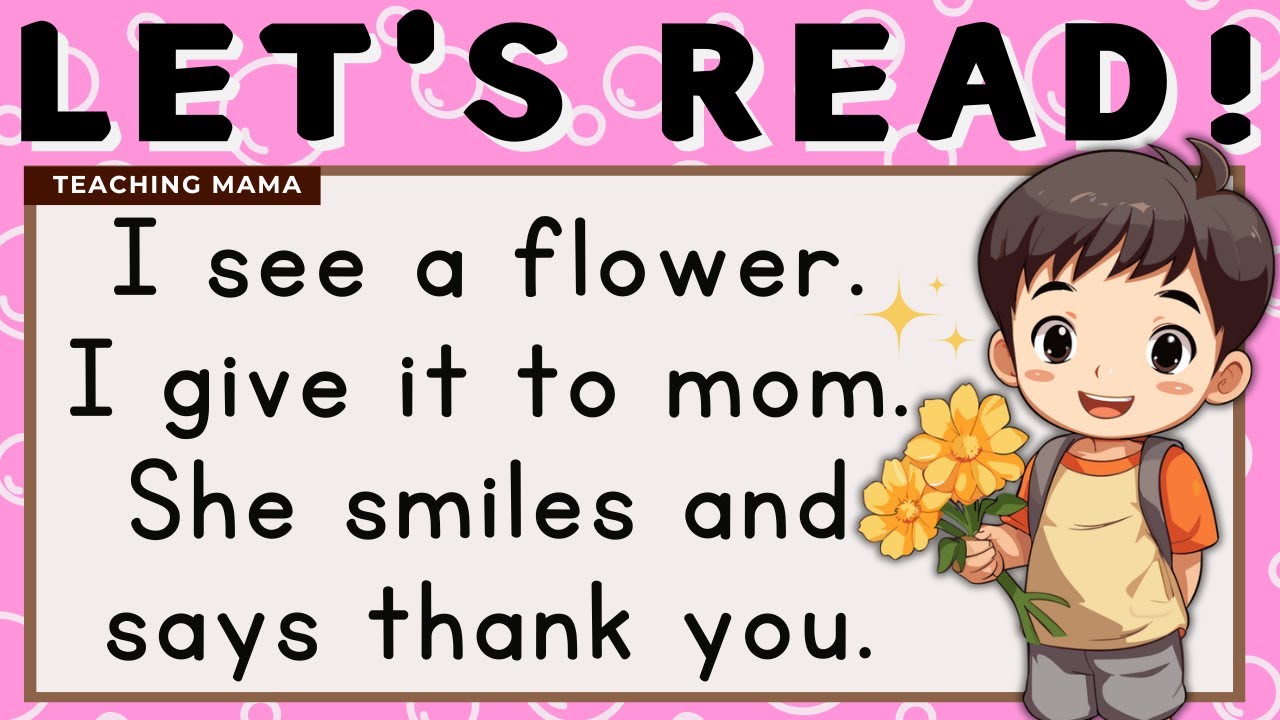 Practice Reading English for Kids 📖