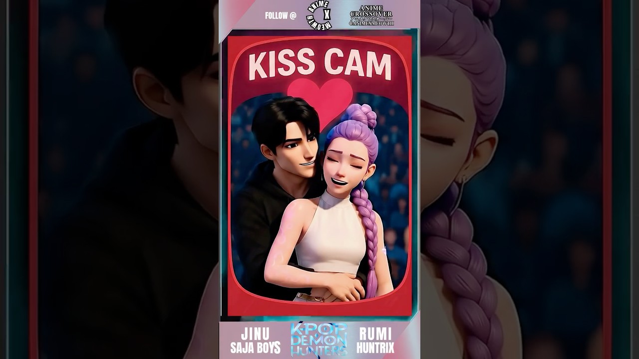 K-POP Demon Hunter Caught Off Guard by Kiss Cam 😱