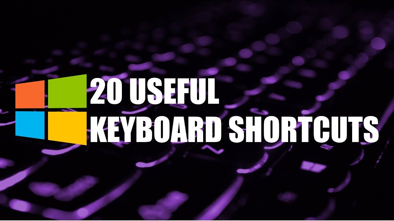Essential Windows Keyboard Shortcuts π