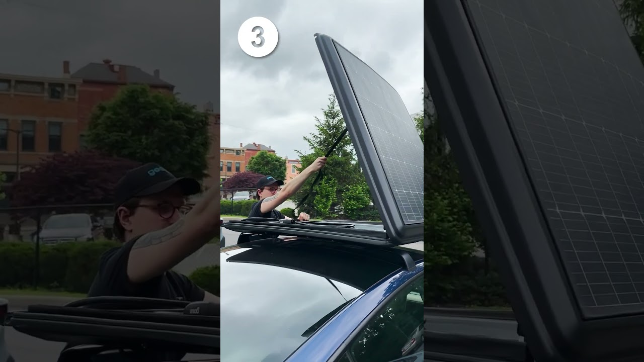 Drive on Sunshine ๐: Transform Your EV with GoSun's Flexible Solar Panels