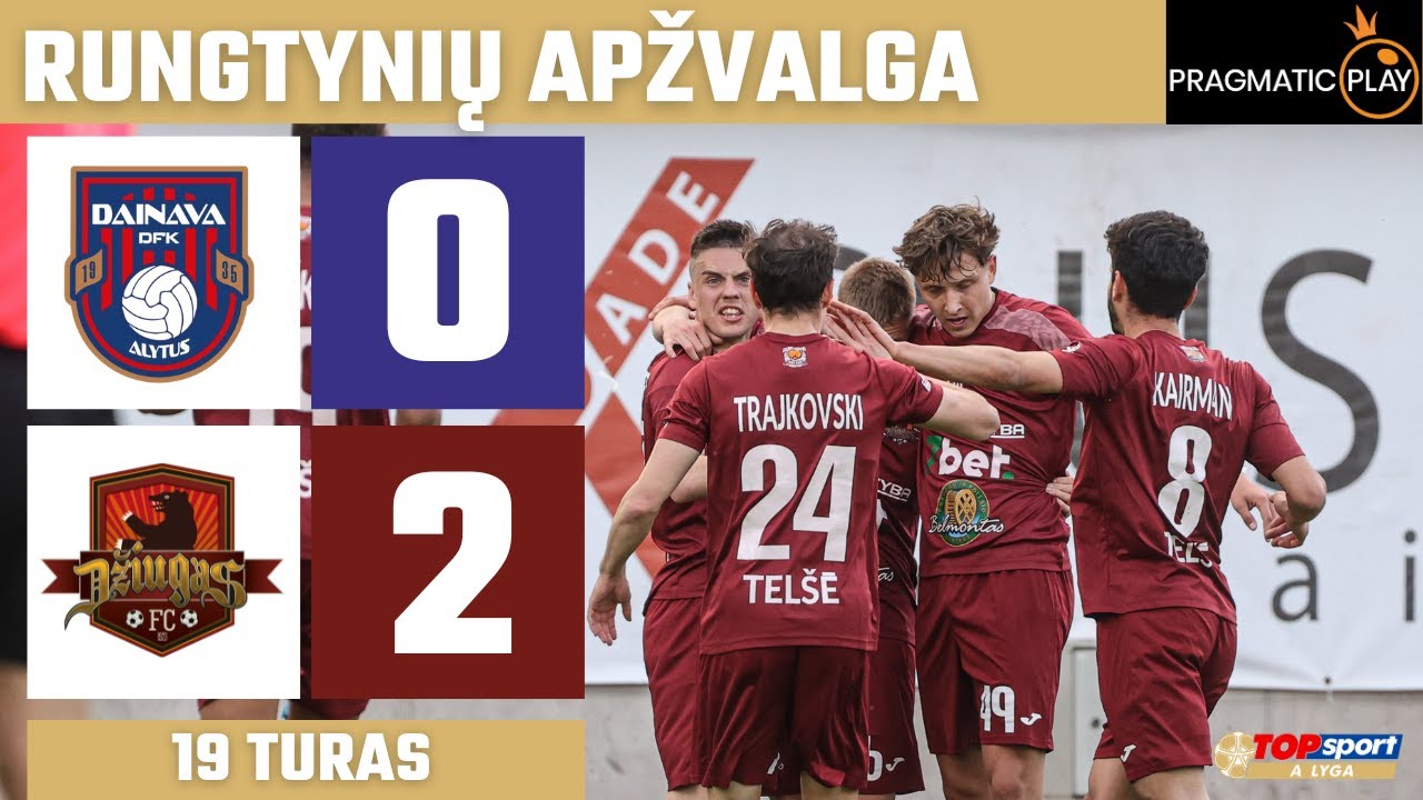 19 DFK Dainava vs. Džiugas: 2025 m. Liepos 6 d. A lygos akimirka ⚽