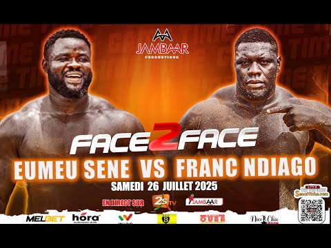 🛑En direct 2stv Face à face Eumeu Sene vs Franc, Bulldozer vs Dame Sene /Jambaar production
