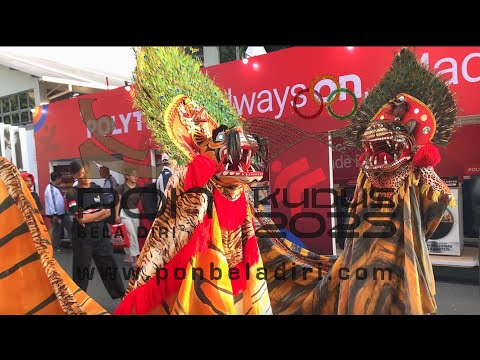 Meriah acara pembukaan pertandingan Taekwondo PON BELADIRI kudus🥋‼️