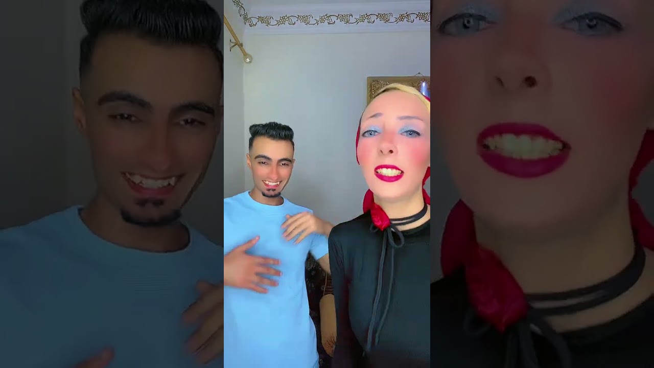 عمر يابابا قصير مع إسلام سمسم وأميرة 🎬