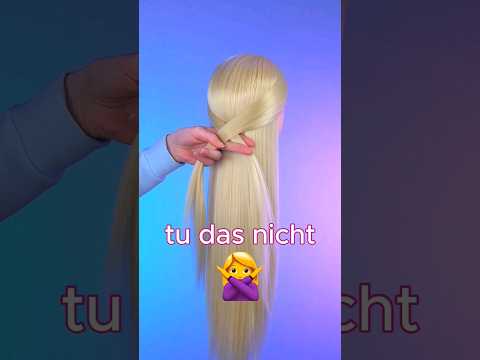 Einfache Frisur für jeden Tag 🤩🩷 #frisur #frisuren #frisurentutorial #haare #haartutorial #shorts