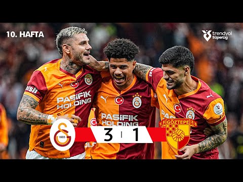 Galatasaray (3-1) Göztepe - Highlights/Özet | Trendyol Süper Lig - 2025/26