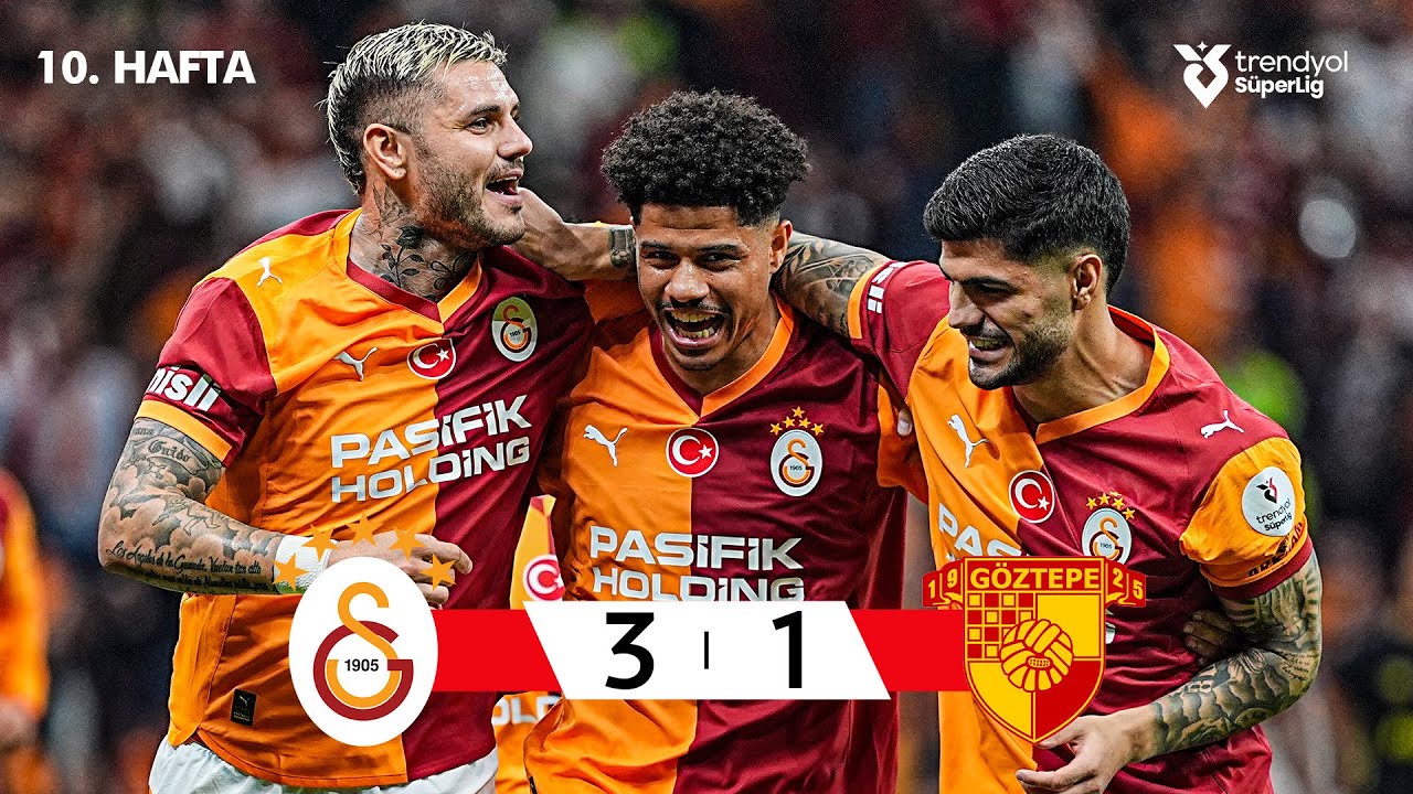 Galatasaray vs Göztepe: 3-1 Highlights & Summary | Süper Lig 2025/26 ⚽