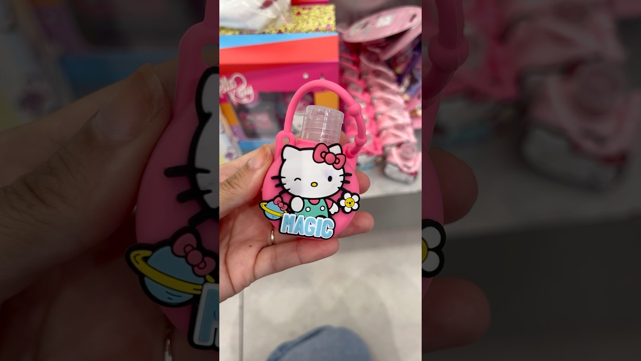 Cute Hello Kitty Hand Sanitizer – Keep Your Hands Fresh & Fun! ✨