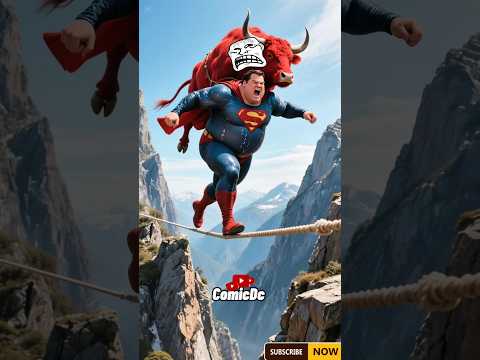 Superman Returns in a Terrifying Form and Crushes Cars š±š | #shorts #youtubeshorts #shortsfeed