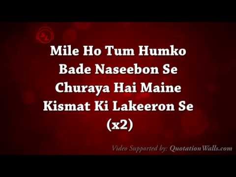 Mile Ho Tum (Fever) - Full Song Lyrical video - Tony Kakkar