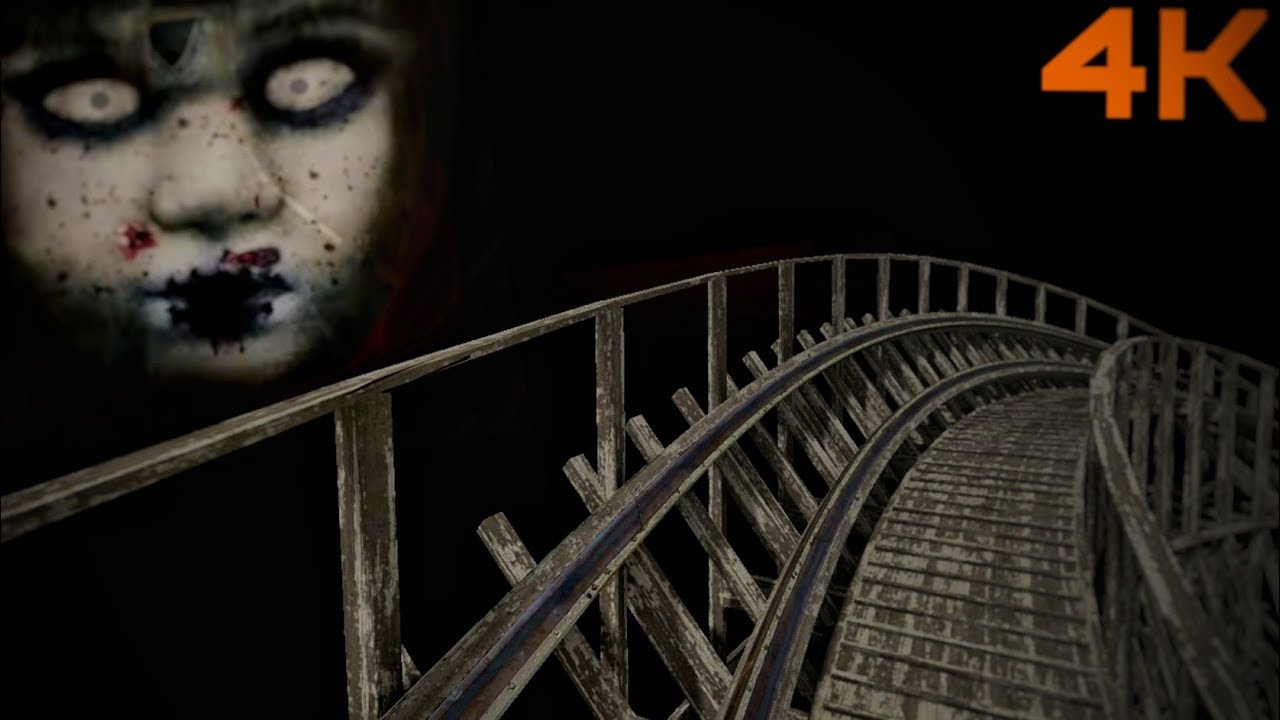 🎃 360° VR Halloween Roller Coaster Ride