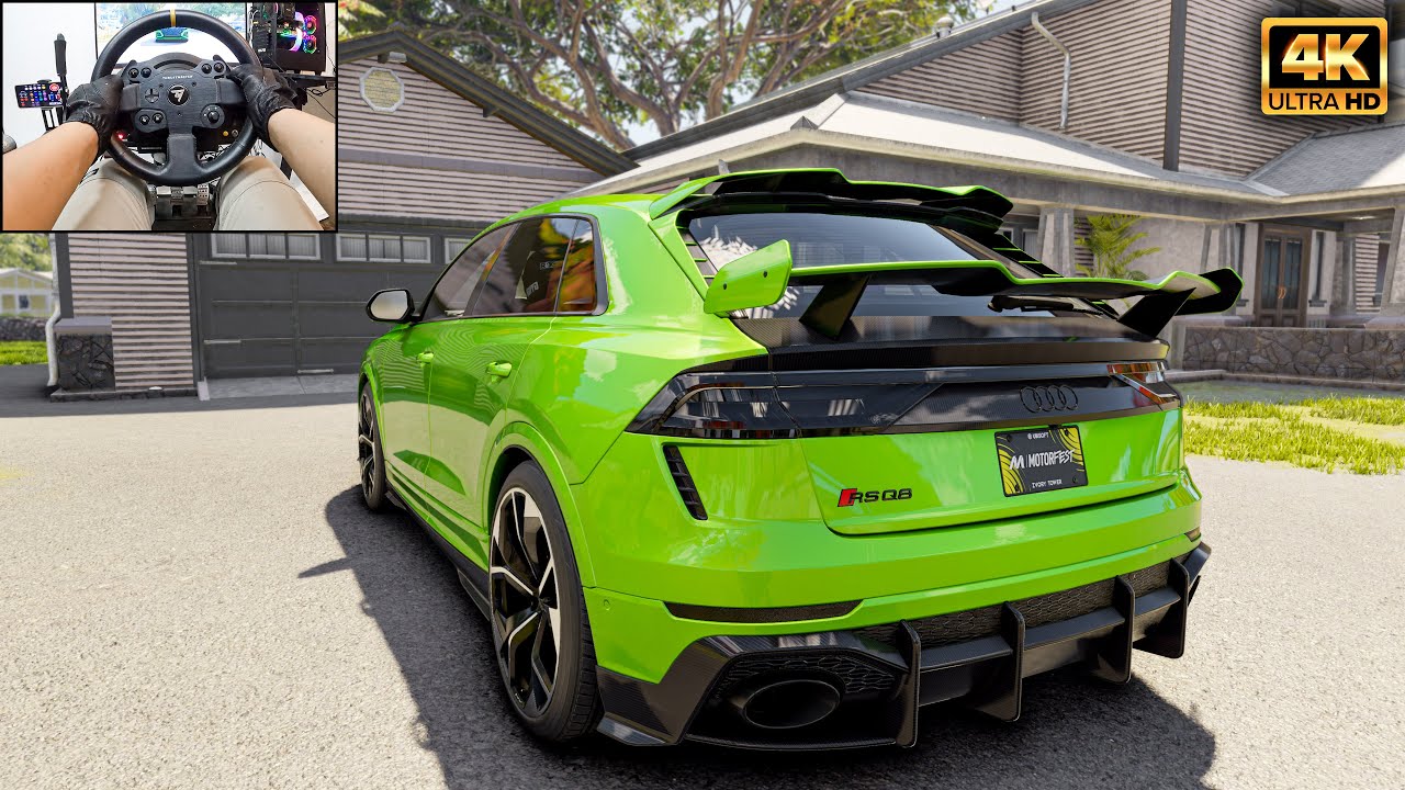 Audi RS Q8 in The Crew Motorfest | Thrustmaster TX Gameplay