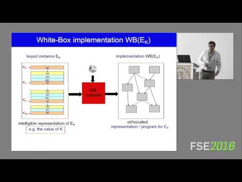 Henri Gilbert | On White Box Cryptography
