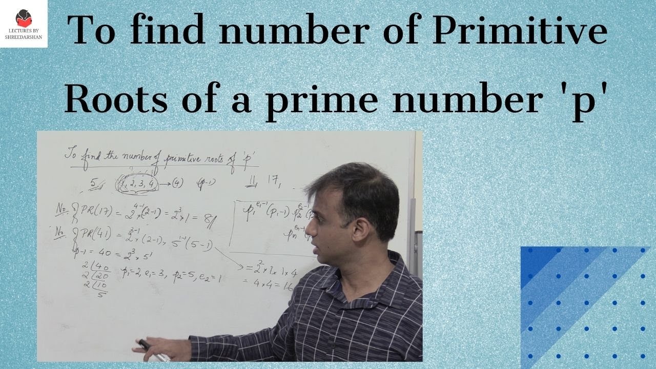 Counting Primitive Roots of a Prime π’