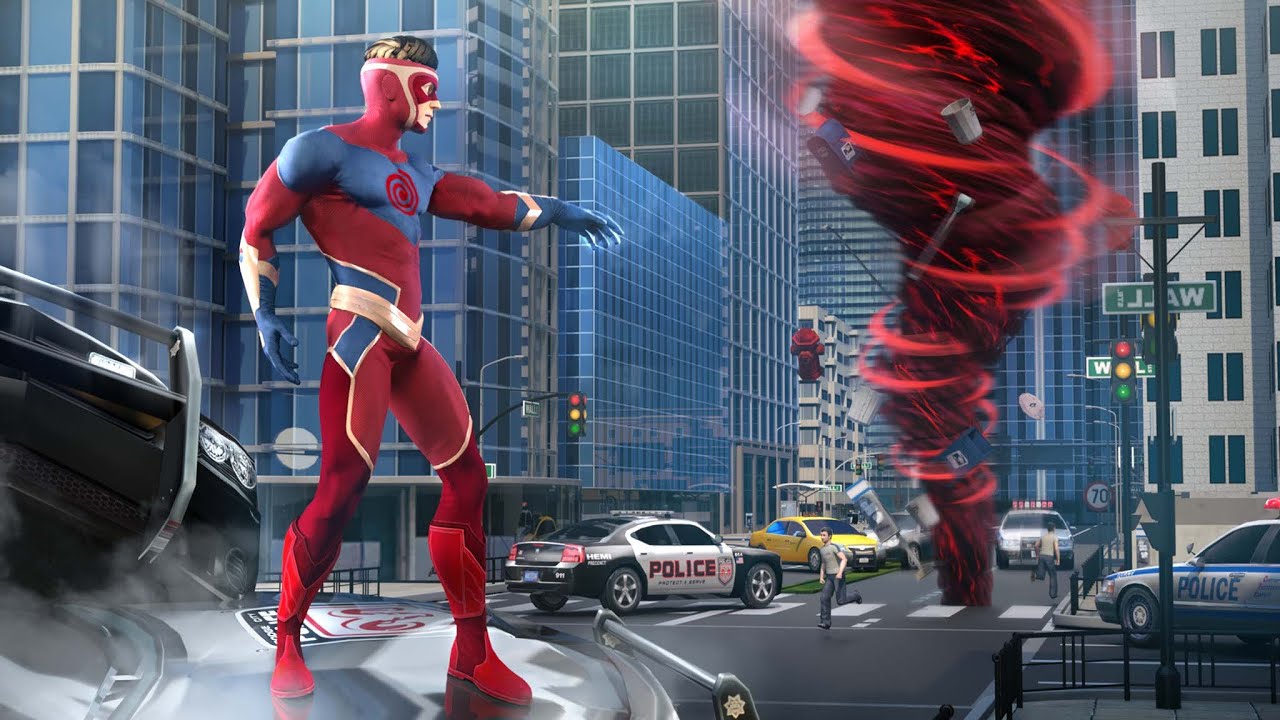 Hurricane Superhero - Android Gameplay 🌪️