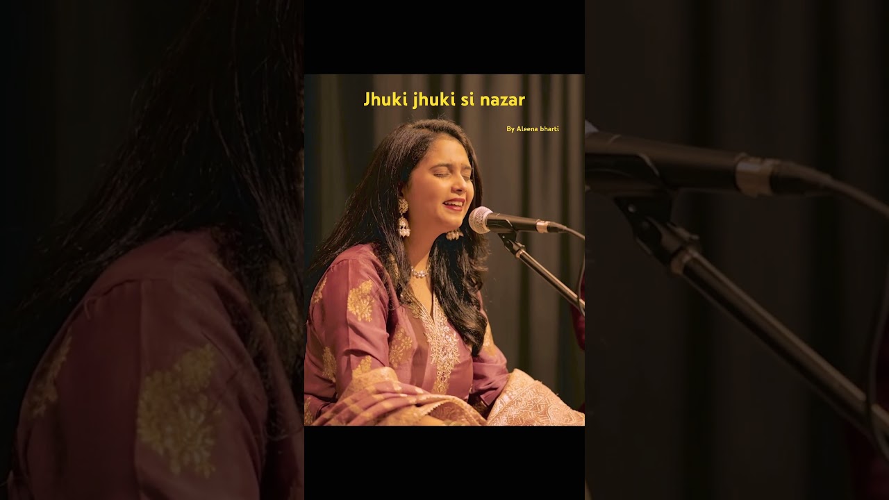 Jhuki jhuki si nazar | Aleena Bharti | Part 1 #jhukjhuki #jagjeet_singh #aleenabharti