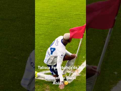 Anderson Talisca Fenerbahçe de ilk golü alanyaspor a karşı geldi. Şampiyon Fenerbahçe