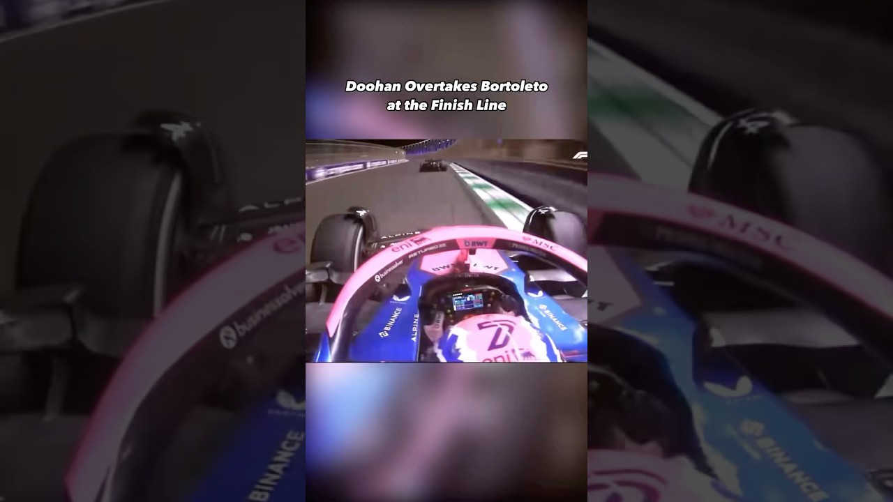 Jack Doohan Wins at Jeddah GP 🏁